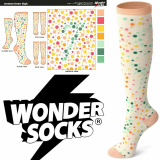 Dots Socks_ Wondersocks_ Women Knee High Socks_ Knee High